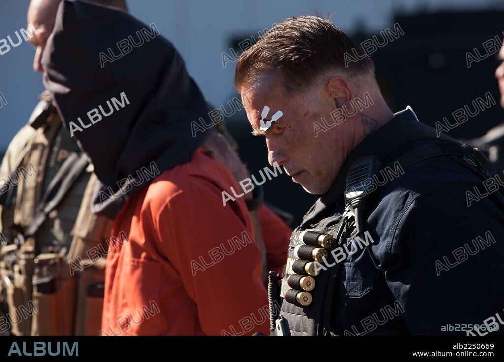 ARNOLD SCHWARZENEGGER in SABOTAGE, 2014, directed by DAVID AYER. Copyright CRAVE FILMS.