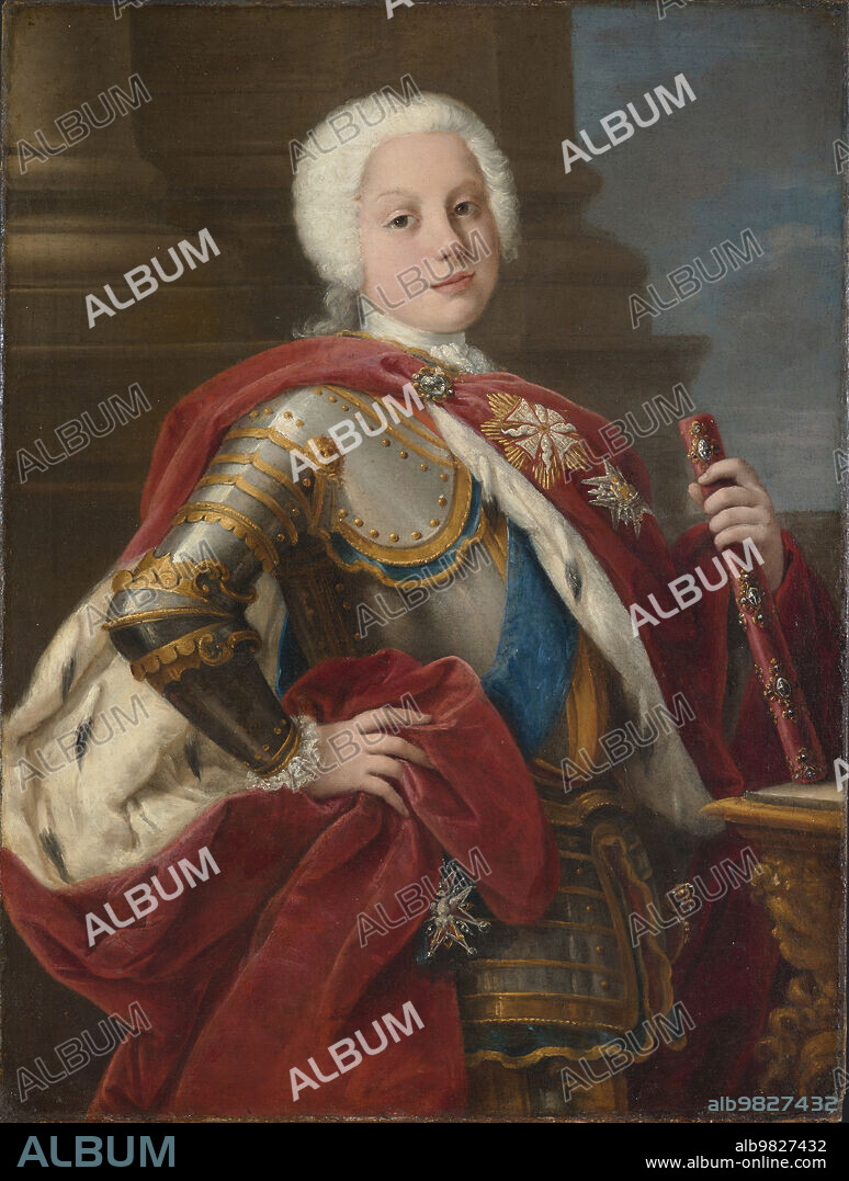 SEBASTIANO CECCARINI. Portrait of Frederick Christian, Elector of Saxony (1722-1763).