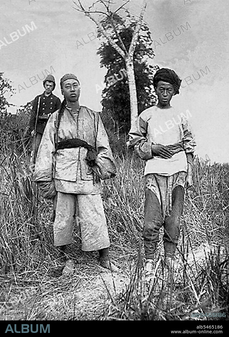The Black Flag Army (Chinese: Heiqí Jun; Vietnamese: Quân c? den) was a splinter remnant of a bandit group recruited largely from soldiers of ethnic Zhuang background, who crossed the border from Guangxi province of China into Upper Tonkin, in the Empire of Annam (Vietnam) in 1865. They became known mainly for their fights against French forces in cooperation with both Vietnamese and Chinese authorities. The Black Flag Army is so named because of the preference of its commander, Liu Yongfu, for using black command flags.
