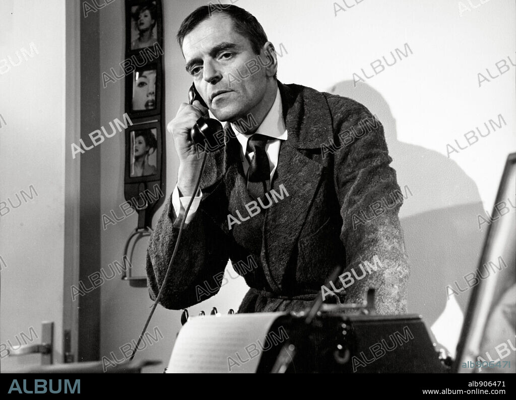 HOWARD VERNON en AUTOPSIA DE UN CRIMINAL, 1963, dirigida por RICARDO BLASCO. Copyright HISPAMER FILMS P.C./ MEC Cin.