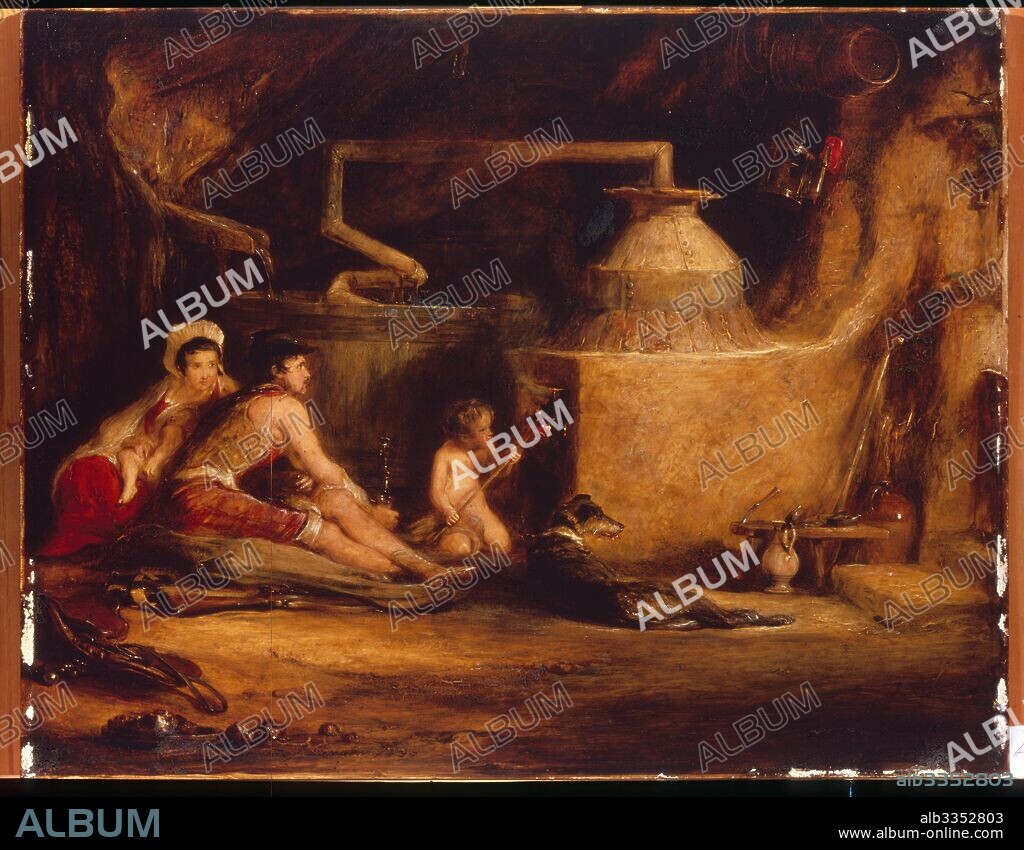 DAVID WILKIE. The Irish Whiskey Still.