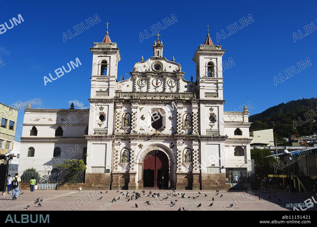 Iglesia Los Dolores, Tegucigalpa, Honduras, Central America.