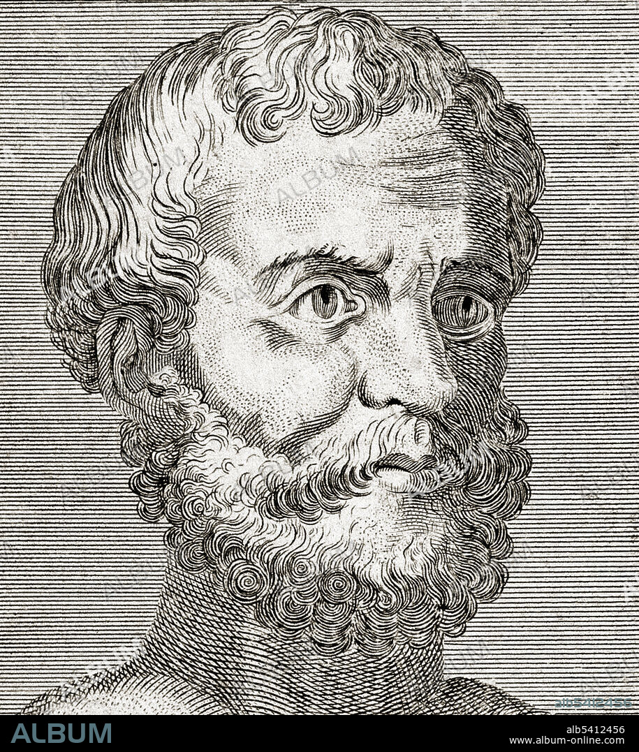 Theophrastus of Lesbos (c.371-c.287 BC), Ancient Greek philosopher and botanist. Known as the father of botany, Theophrastus studied with Plato in Athens and then worked with Aristotle at the Lyceum school. Theophrastus described over 500 plant species and devised an advanced classification scheme for plants. His two surviving botanical works, Enquiry into Plants (Historia Plantarum) and On the Causes of Plants, were an important influence on Renaissance science. There are also surviving works On Moral Characters, On Sense Perception, On Stones, and fragments on Physics and Metaphysics. In philosophy, he studied grammar and language and continued Aristotle's work on logic.