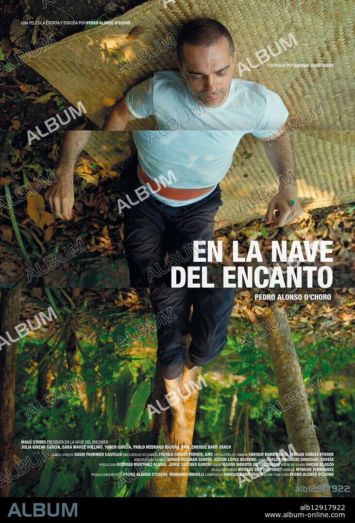 Poster de EN LA NAVE DEL ENCANTO, 2024, dirigida por ENRIQUE BARO UBACH y PEDRO ALONSO. Copyright Magü Studio.