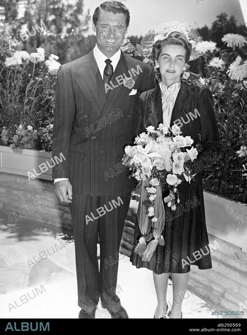 BARBARA HUTTON y CARY GRANT.