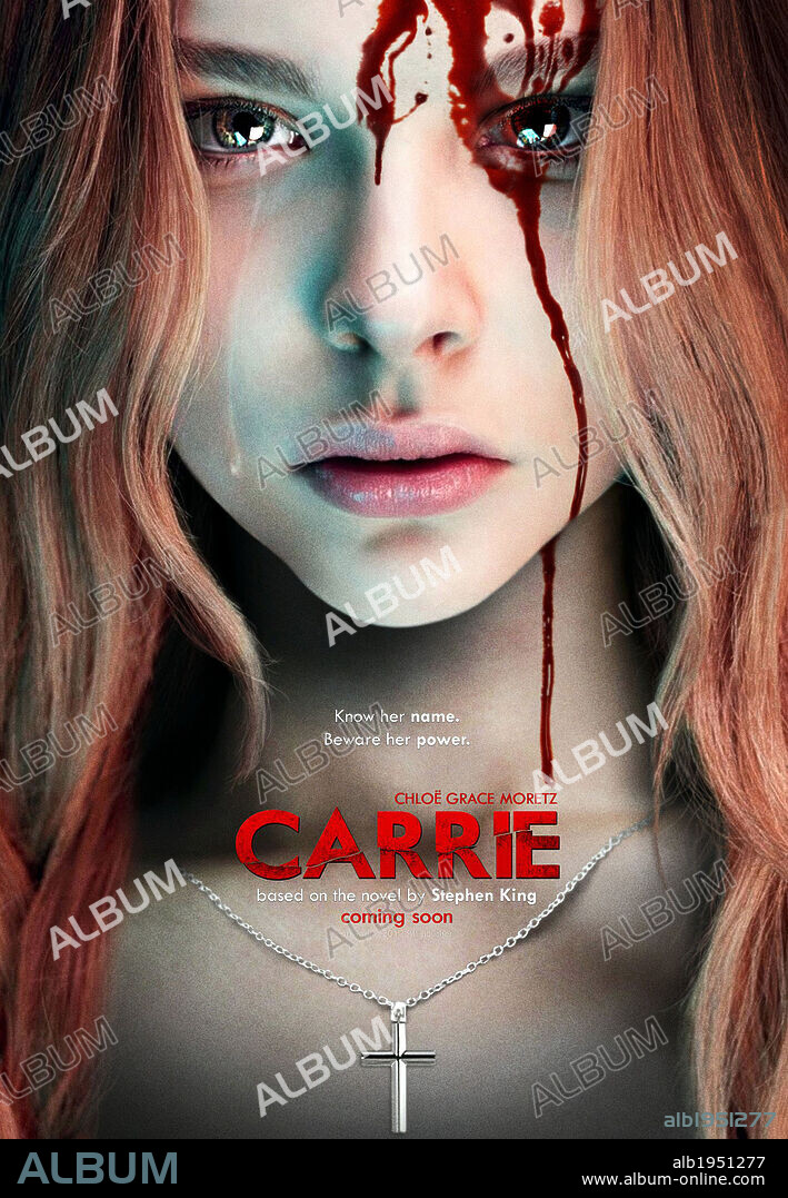 Poster de CARRIE, 2013, dirigida por KIMBERLY PEIRCE. Copyright SCREEN GEMS.
