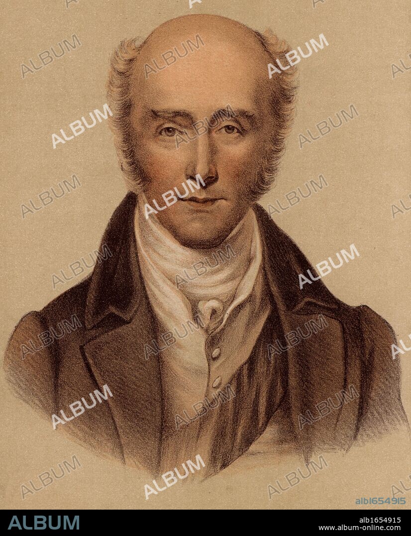 Charles Grey, 2nd Earl Grey (1764-1845) English Whig (Liberal) politician, known as Lord Howick (1806-1807). Foreign Secretary (1806-1807),  Prime Minister (1830-1834).  Tinted lithograph (Photo by: Universal History Archive/UIG via Getty Images).