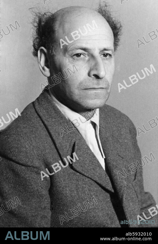 Hardt, Ludwig ; voix récitante ; 1886 (Frise orientale) - 1947. Portrait. V. 1935 (Abraham Pisarek).