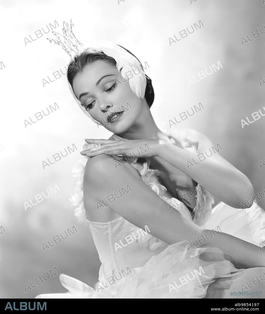 GENE TIERNEY en NO ME ABANDONES, 1953 (NEVER LET ME GO), dirigida por DELMER DAVES. Copyright M.G.M.