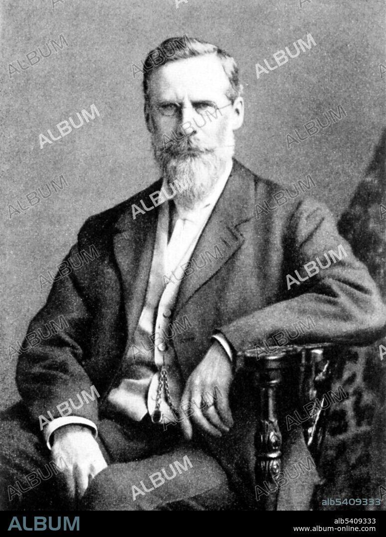 William Crookes (June 17, 1832 - April 4, 1919) was an English chemist, physicist and spectroscopist. In 1861, he discovered a previously unknown element with a bright green emission line in its spectrum and named the element thallium. In 1895, he identified the first known sample of helium. He developed the Crookes tubes (vacuum tube), investigating cathode rays. He was a pioneer in the use of vacuum tubes for the study of physical phenomena. He was one of the first scientists to investigate what are now called plasmas and identified it as the fourth state of matter. He also devised one of the first instruments for the study of nuclear radioactivity, the spinthariscope.