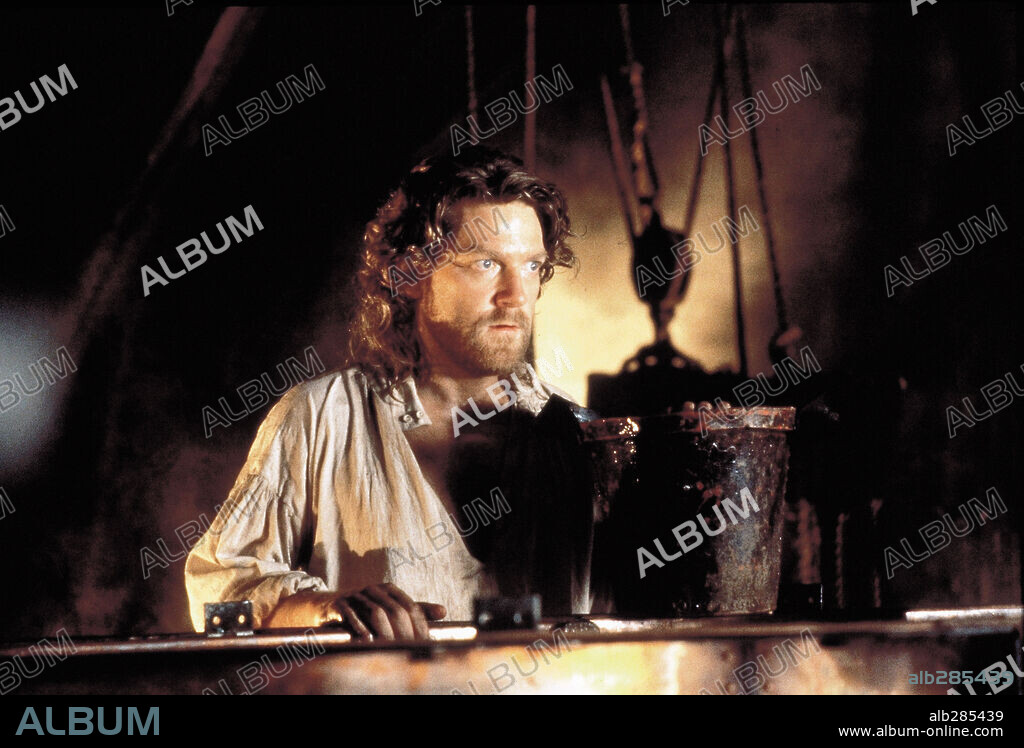 KENNETH BRANAGH en FRANKENSTEIN DE MARY SHELLEY, 1994 (FRANKENSTEIN), dirigida por KENNETH BRANAGH. Copyright TRI STAR PICTURES.