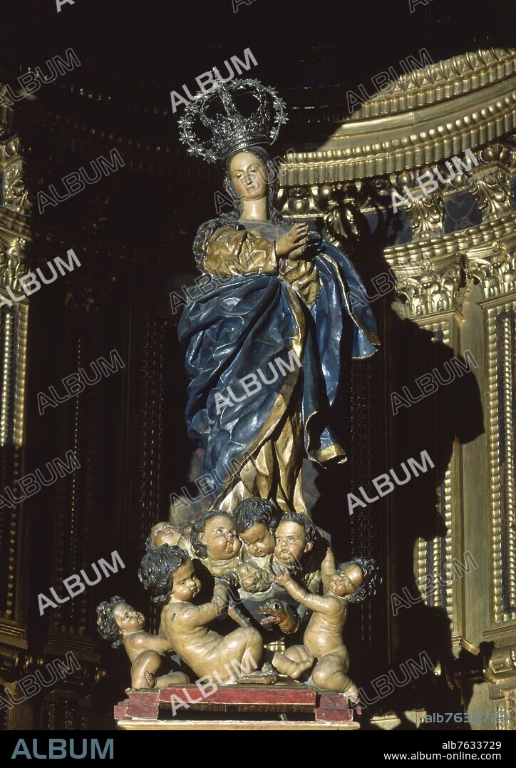 JOSE DE MORA (1655-1724). INMACULADA-ESCULTURA.