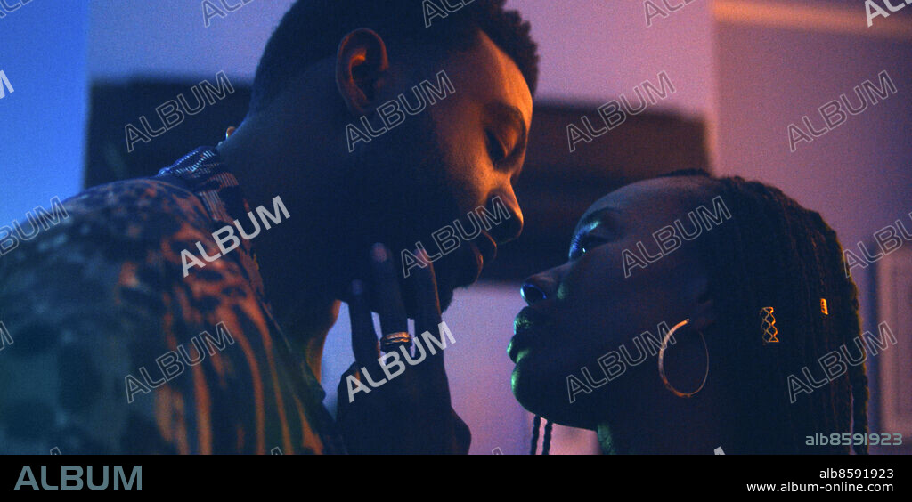 ANNA DIOP and SINQUA WALLS in NANNY, 2022, directed by NIKYATU JUSU. Copyright Blumhouse Television.
