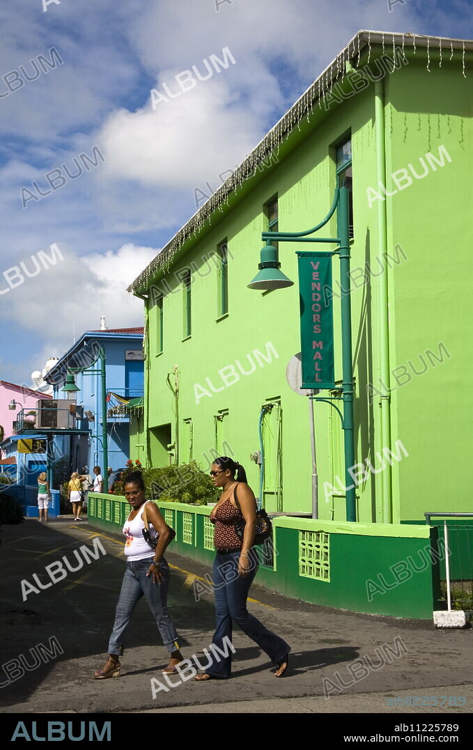 Heritage Quay, St. Johns, Antigua Island, Antigua and Barbuda, Leeward Islands, Lesser Antilles, West Indies, Caribbean, Central America.