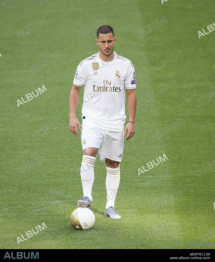 Madrid, 06/13/2019. Presentation of Eden Hazard, as a new Real Madrid player. Photo: Ángel de Antonio ARCHDC.