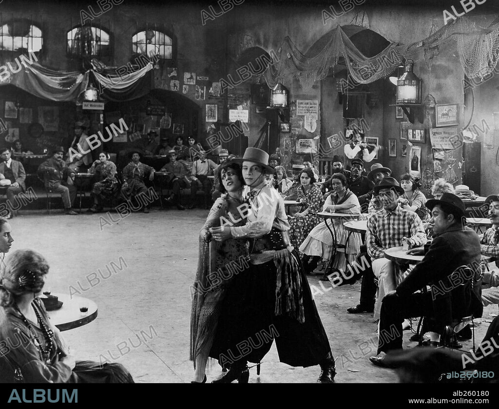 ALICE TERRY and RODOLFO VALENTINO. ALICE TERRY and RUDOLPH VALENTINO in THE FOUR HORSEMEN OF THE APOCALYPSE, 1921, directed by REX INGRAM (DIRECTOR). Copyright METRO.