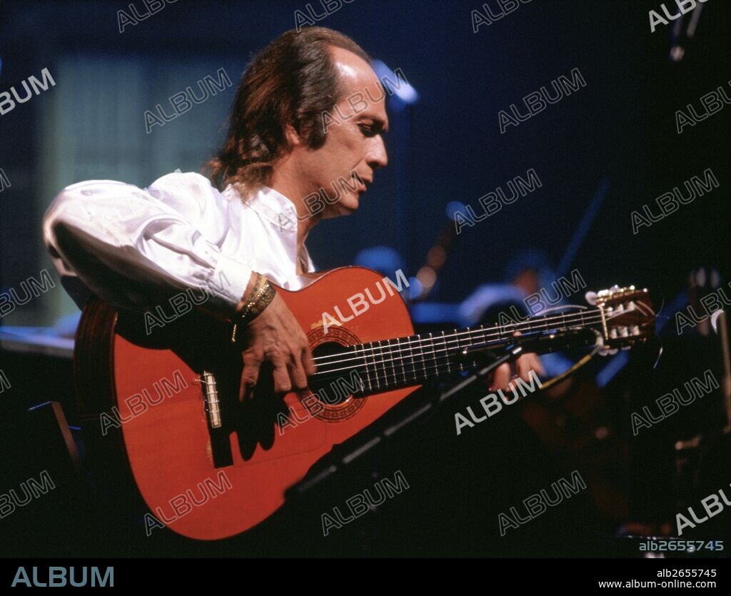 Paco de Lucía. Concierto de Aranjuez. Auditorio de Torrelodones. 25 abril 1991.