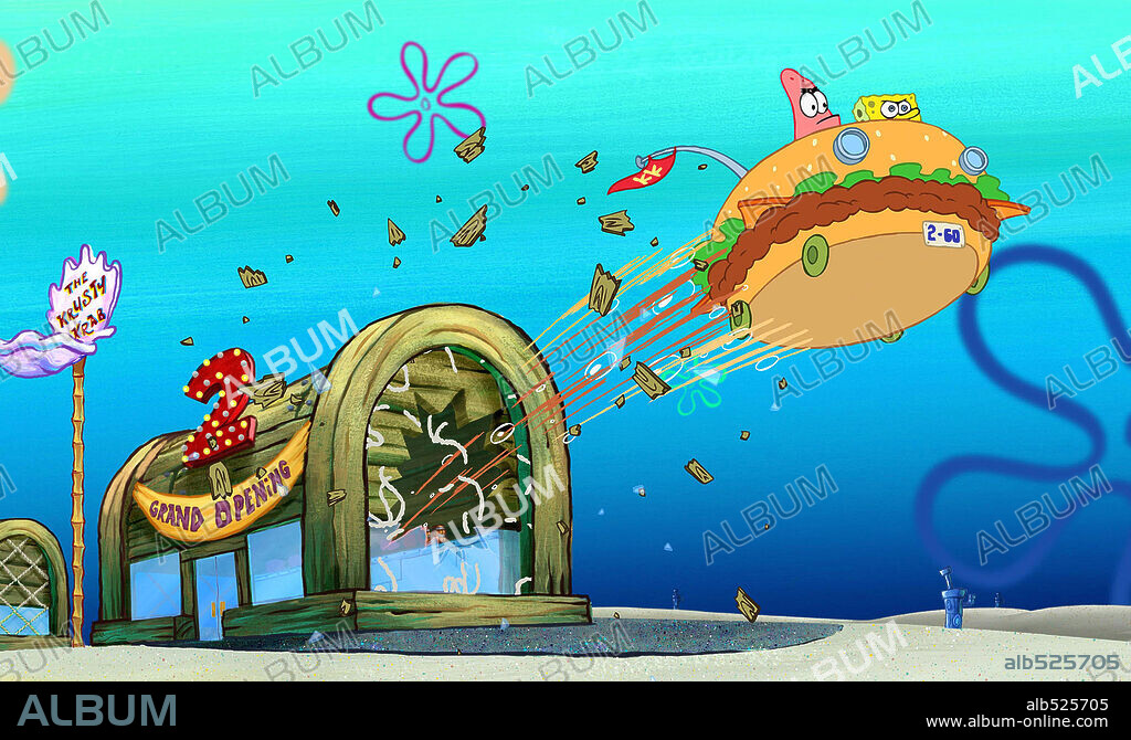 THE SPONGEBOB SQUAREPANTS MOVIE, 2004, directed by SHERM COHEN and STEPHEN HILLENBURG. Copyright PARAMOUNT PICTURES.