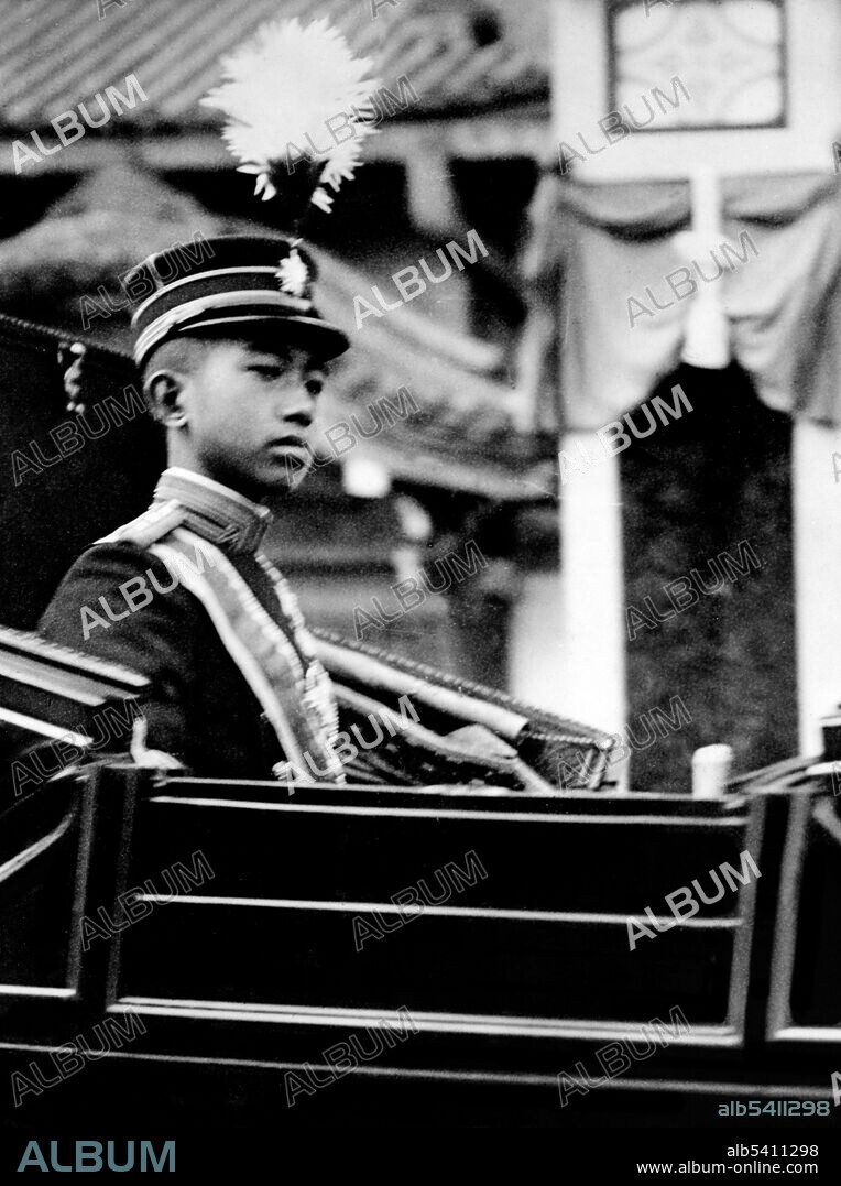 Crown Prince Hirohito, 1918