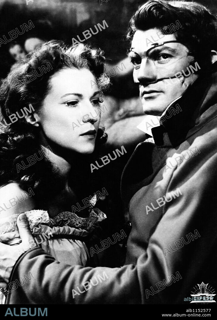 JEAN MARAIS in LEATHERNOSE, 1952 (NEZ DE CUIR), directed by YVES ALLEGRET. Copyright ALCINA.