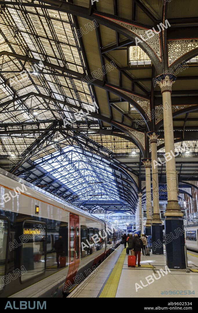 London Waterloo Station, London, England, Great Britain.