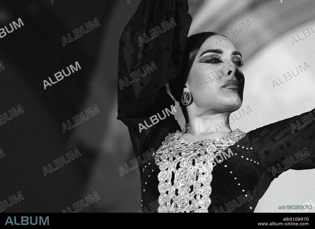 ALBA HEREDIA en LUNA NEGRA, 2022, dirigida por MIGUEL GOÑI y MIKEL BELASCOAIN. Copyright MG Films.