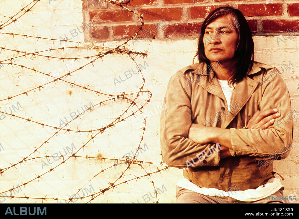 WILL SAMPSON in ONE FLEW OVER THE CUCKOO'S NEST, 1975, unter der Regie von MILOS FORMAN. Copyright UNITED ARTISTS.