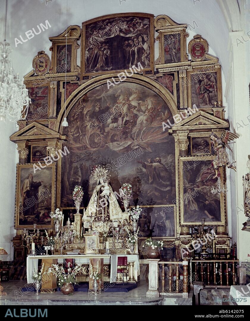 JUAN DE VALDES LEAL. IGLESIA-RETABLO DE SAN ELIAS.