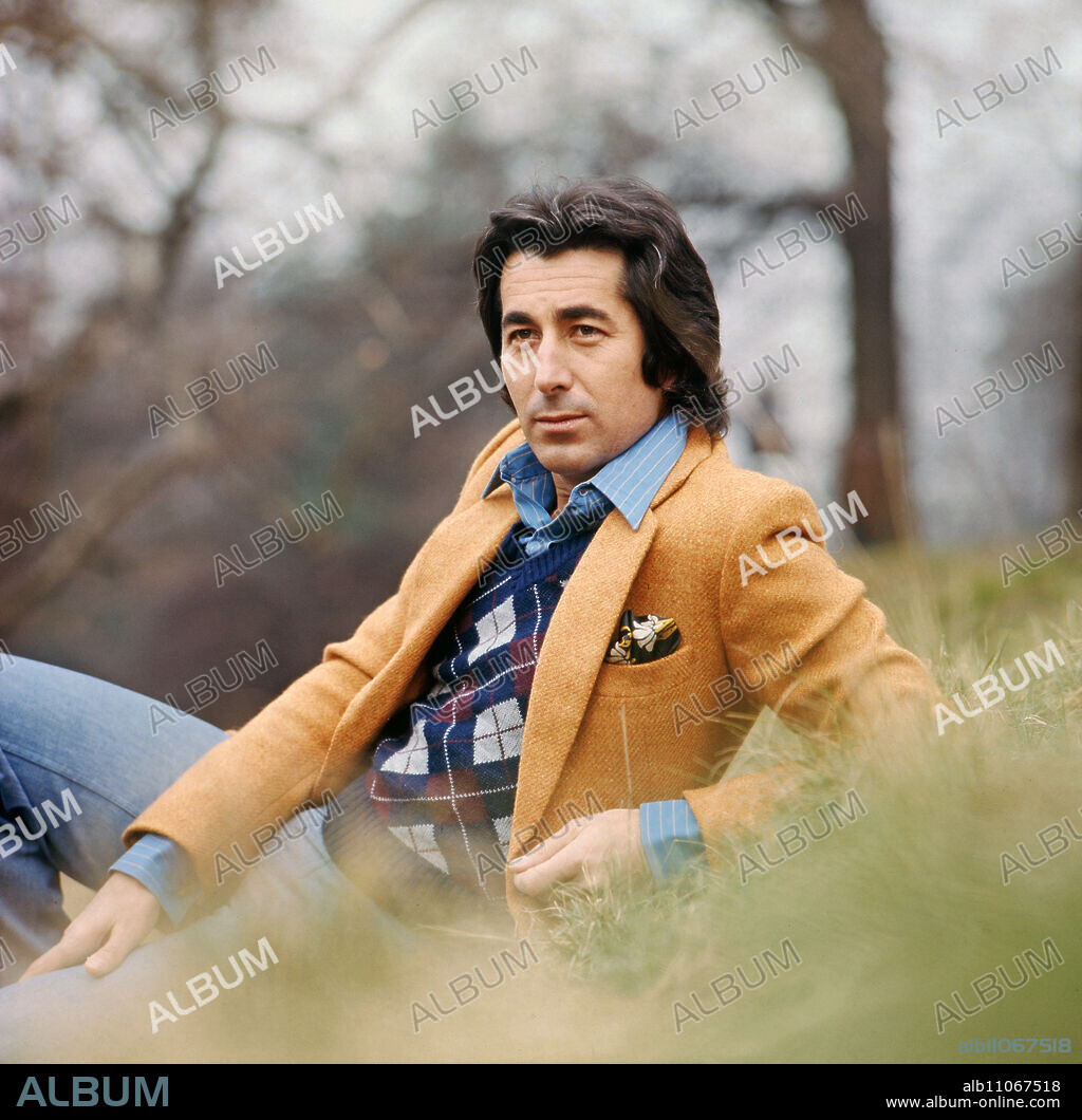 Romuald Figuier, French singer and ESC participant, Germany around 1974.
