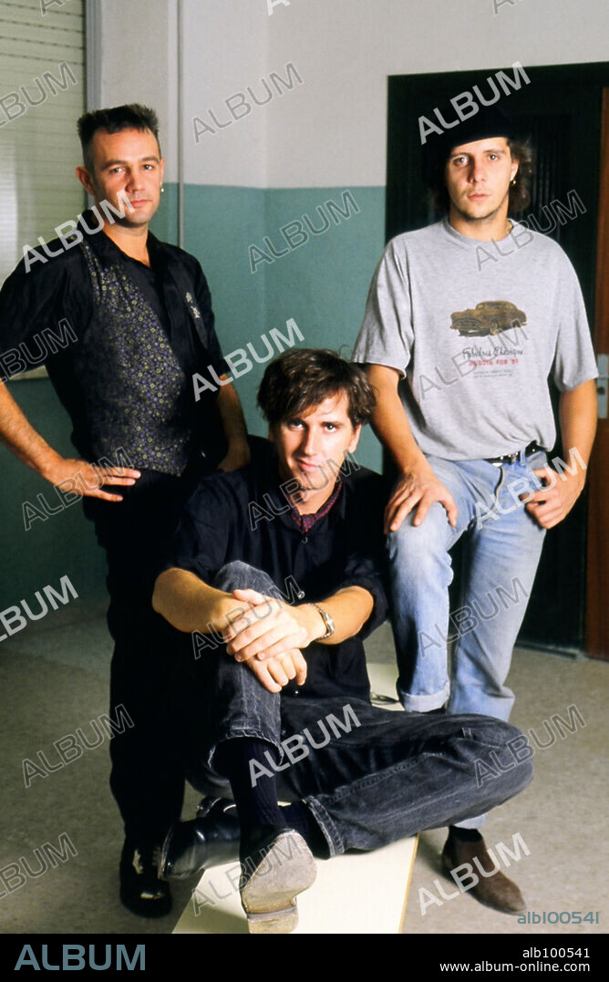 La Union, el grupo musical español creado a finales de 1982 por tres estudiantes de Publicidad: Rafa Sánchez, Mario Martínez y Luis Bolín. (60840010).