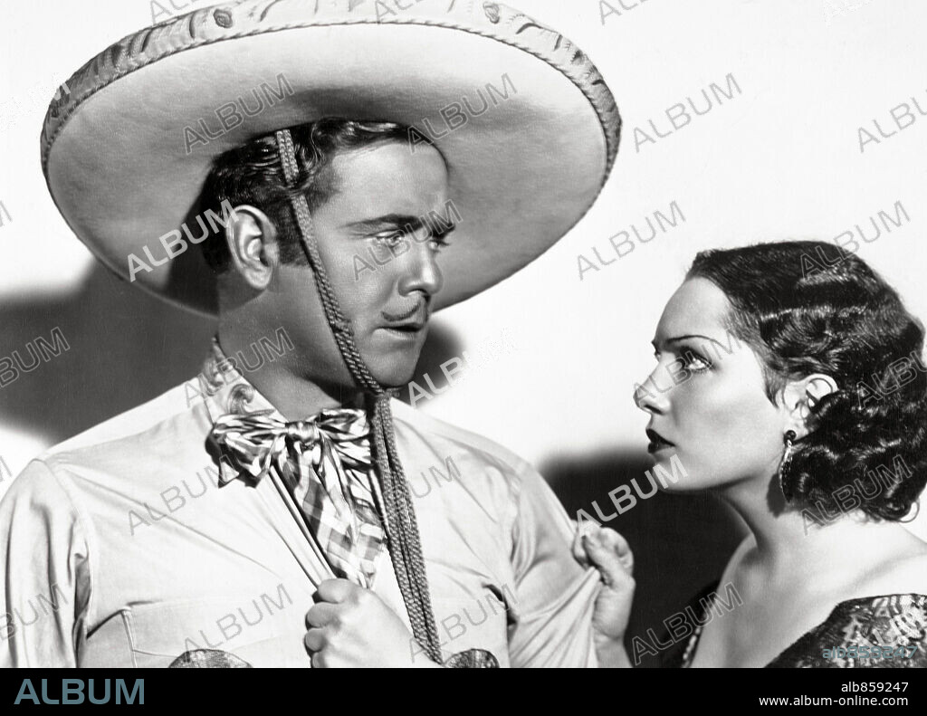 LEO CARRILLO and LUPE VELEZ in THE BROKEN WING, 1932, directed by LLOYD CORRIGAN. Copyright PARAMOUNT PICTURES.