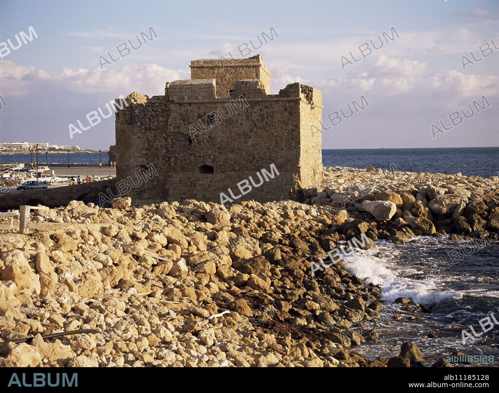 Paphos castle, Kato Paphos, Cyprus, Europe.