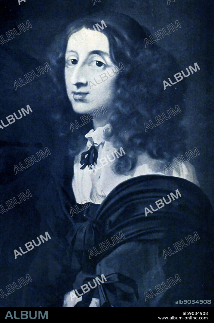 Queen Christina, painting by Sebastien Bourdon, 1653. Christina (18 December 1626 - 19 April 1689), a member of the House of Vasa, was Queen of Sweden from 1632 until her abdication in 1654. Sebastien Bourdon (2 February 1616 - 8 May 1671) was a French painter and engraver. His chef d'oeuvre is The Crucifixion of St. Peter made for the cathedral of Notre Dame.