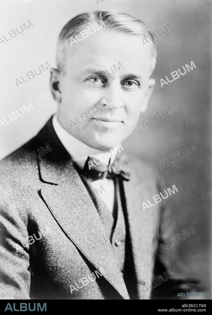 Robert Andrews Millikan (March 22, 1868 - December 19, 1953) was an American experimental physicist. In 1908, while a professor at the University of Chicago, he began experiments in which he measured the charge on a single electron. He and his graduate student Harvey Fletcher used the oil-drop experiment to measure the charge of the electron (as well as the electron mass, and Avogadro's number, since their relation to the electron charge was known). Millikan took sole credit, in return for Fletcher claiming full authorship on a related result for his dissertation. Millikan went on to win the 1923 Nobel Prize for Physics, in part for this work, and Fletcher kept the agreement a secret until his death. Millikan is also credited with measuring the value of Planck's constant by using photoelectric emission graphs of various metals. He left the University of Chicago to become Caltech's chairman of the executive council. He served in that position from 1921-45. At Caltech most of his scientific research focused on the study of cosmic rays (a term which he coined). He died of a heart attack at his home in 1953 at the age of 85.