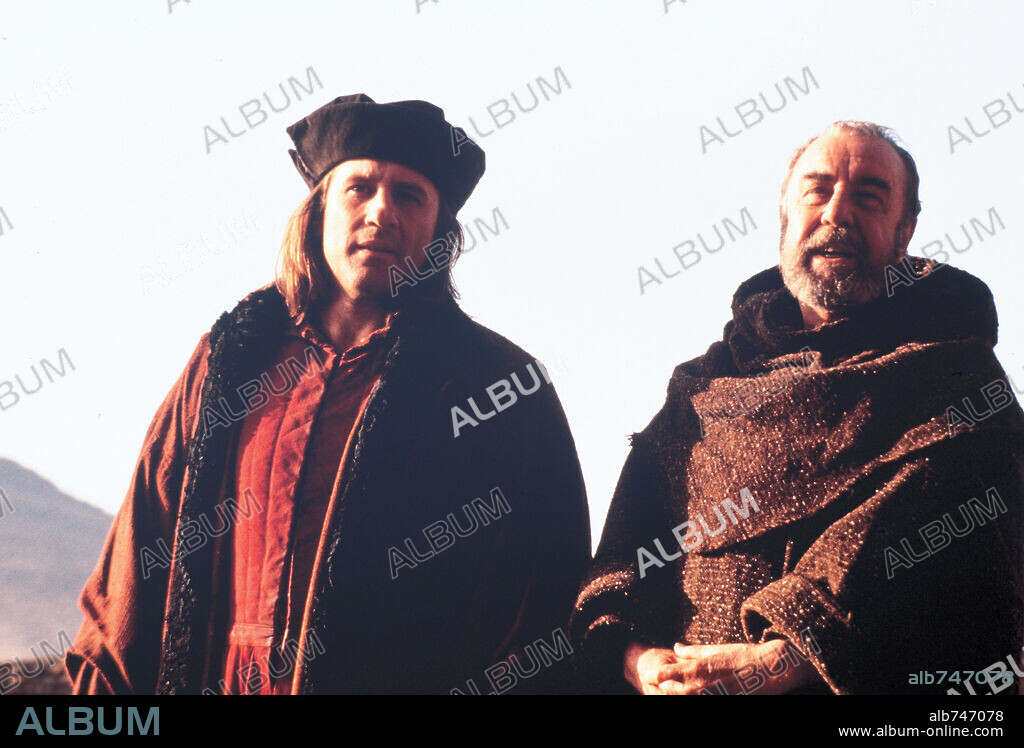 FERNANDO REY and GERARD DEPARDIEU in 1492: CONQUEST OF PARADISE, 1992, directed by RIDLEY SCOTT. Copyright DUE WEST-LEGEND-CYRK.