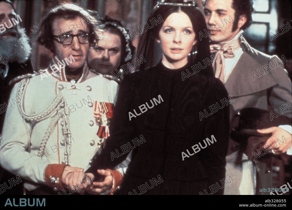 DIANE KEATON y WOODY ALLEN en LA ÚLTIMA NOCHE DE BORIS GRUSHENKO, 1975 (LOVE AND DEATH), dirigida por WOODY ALLEN. Copyright UNITED ARTISTS.
