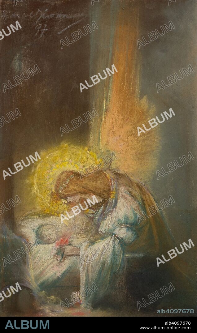 PIERRE AMéDéE MARCEL-BERONNEAU. The guardian angel.