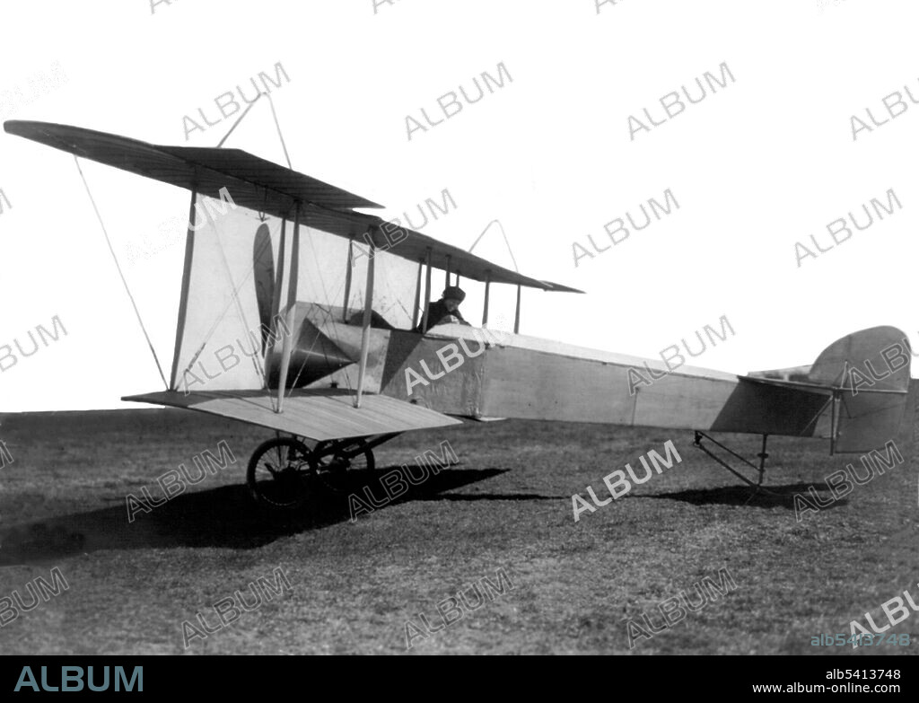 Stinson in Partridge plane. Katherine Stinson AKA the Flying Schoolgirl (February 14, 1891 - July 8, 1977) was a pioneering American aviatrix who set flying records for distance, endurance, and aerobatic maneuvers. Stinson and her family moved to San Antonio, Texas, where she and her sister, Marjorie, began giving flying instruction at her family's aviation school. Stinson flew a Curtiss JN-4D and a Curtiss Stinson-Special for fundraising tours for the American Red Cross. In Europe during WWI, she contracted influenza, which damaged her lungs, making her susceptible to tuberculosis. In 1920, she retired from aviation. Bain News Service, 1912.