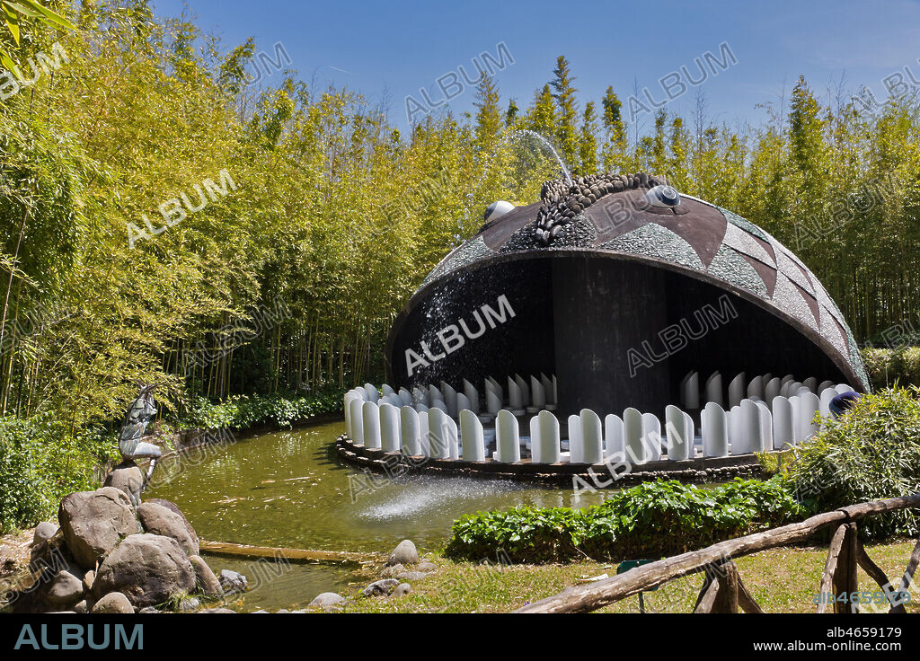 Pinocchio Park, the Land of Toys: "The huge dog-fish", work by Marco Zanuso.