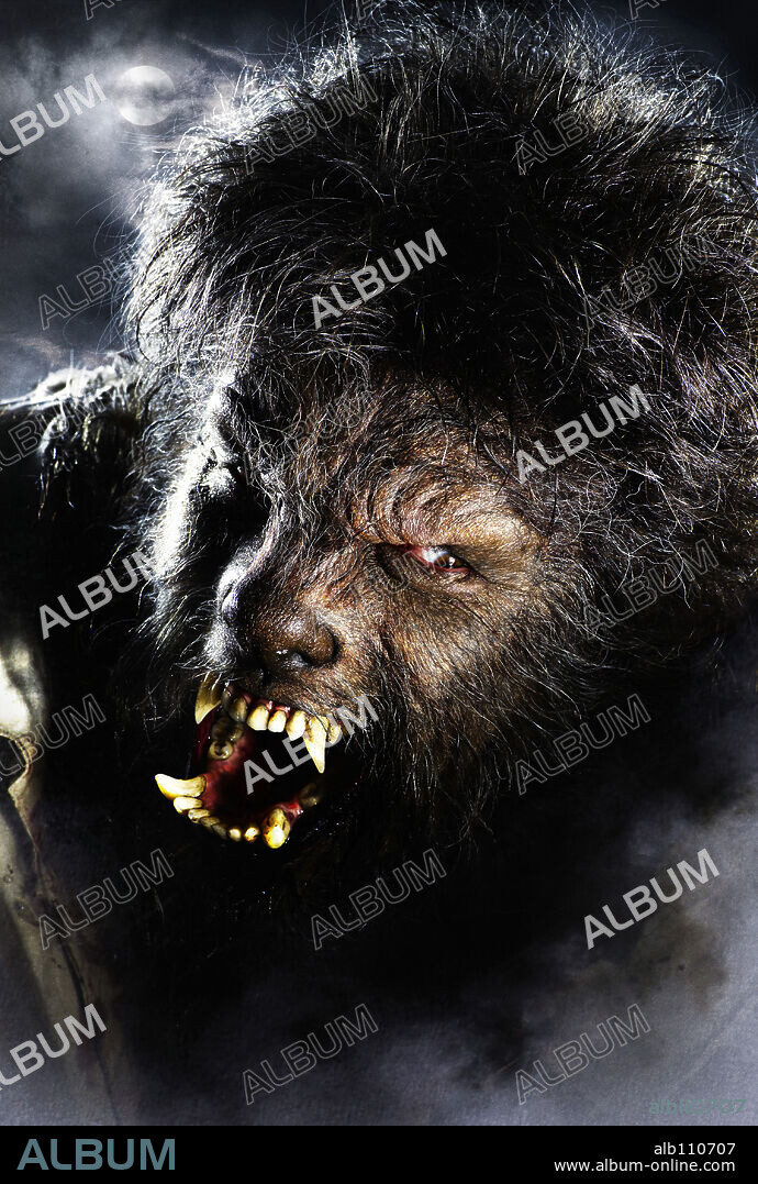 Poster de EL HOMBRE LOBO, 2010 (THE WOLFMAN), dirigida por JOE JOHNSTON. Copyright STUBER/PARENT/UNIVERSAL PICTURES.