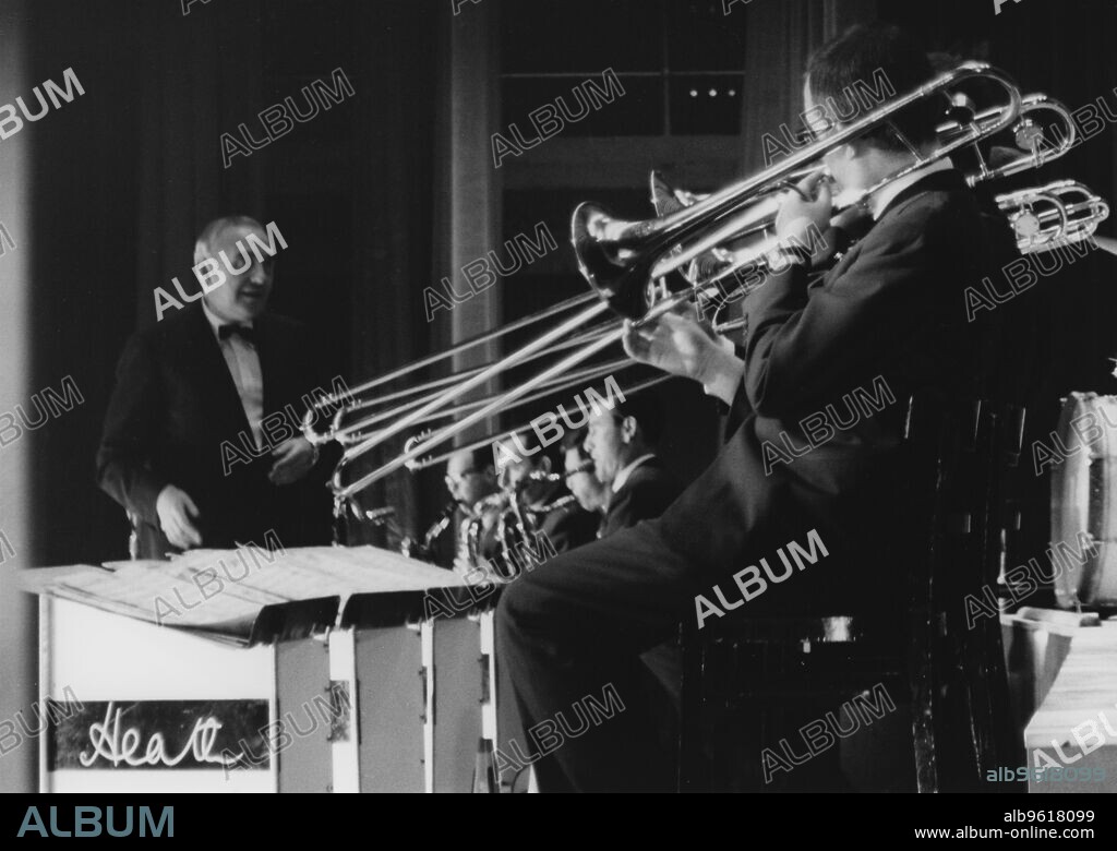 BRIAN FOSKETT. Ted Heath and His Music, Nat King Cole concert, Shepherd's Bush, London, 1963.