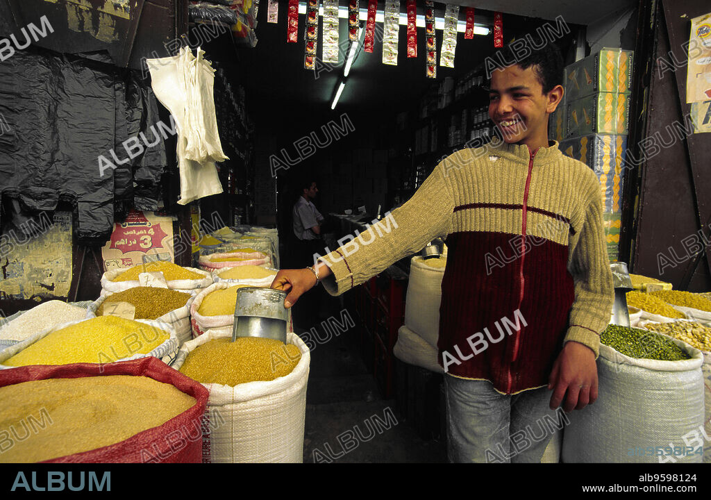 Zoco de Fez (Fez el-Bali).Marruecos.