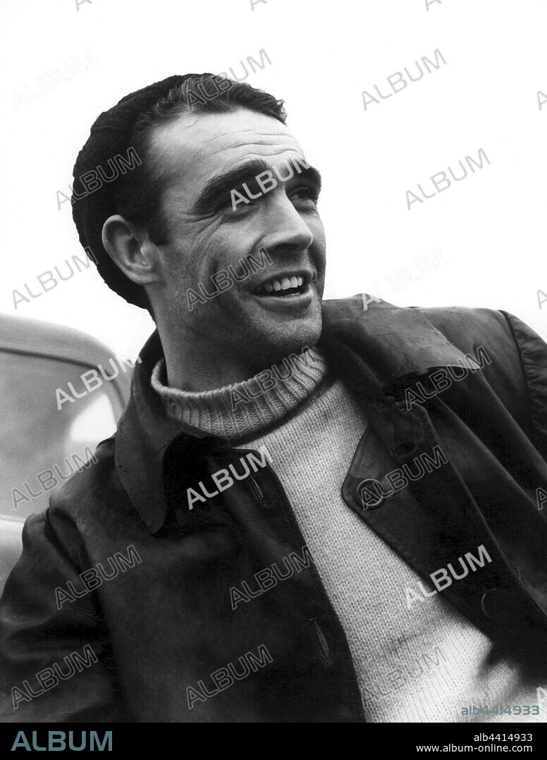 SEAN CONNERY dans TRAIN D'ENFER, 1957 (HELL DRIVERS), réalisé par CY ENDFIELD. Copyright RANK.