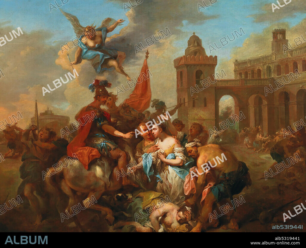 JOHANN CONRAD SEEKATZ. Romulus and Hersilia.
