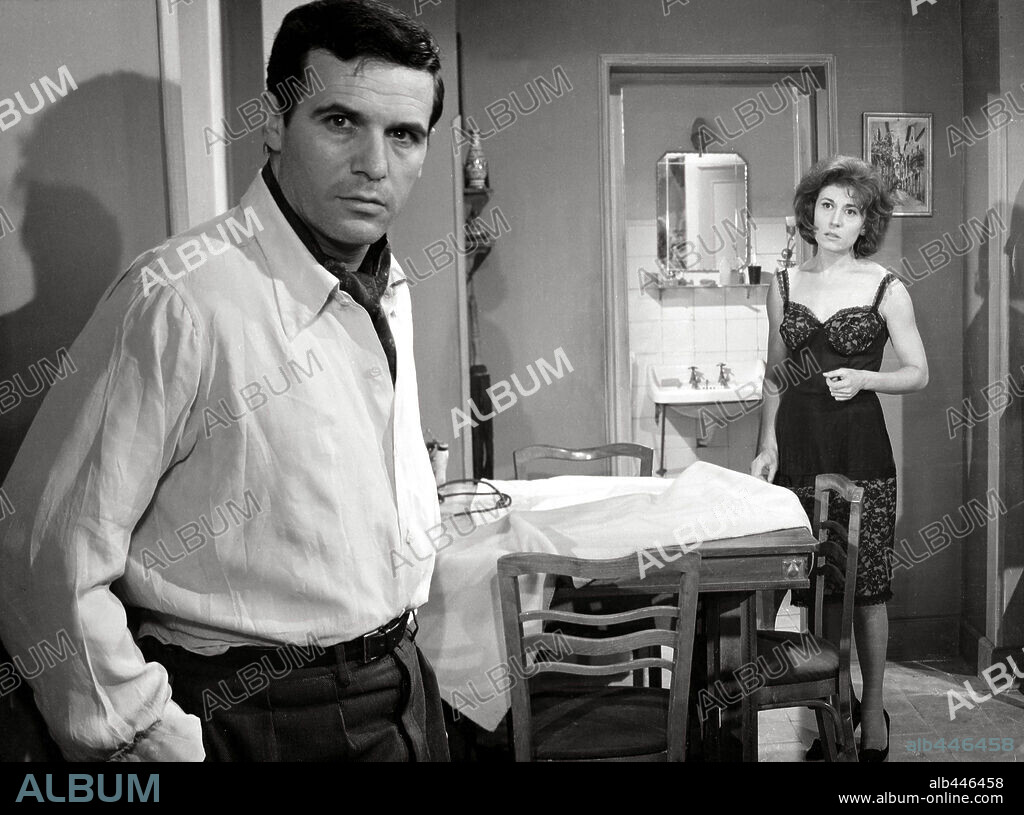 FRANCISCO RABAL and JULIA GUTIERREZ CABA in AT FIVE IN THE AFTERNOON, 1961 (A LAS CINCO DE LA TARDE), directed by JUAN ANTONIO BARDEM. Copyright UNINCI,S.A.