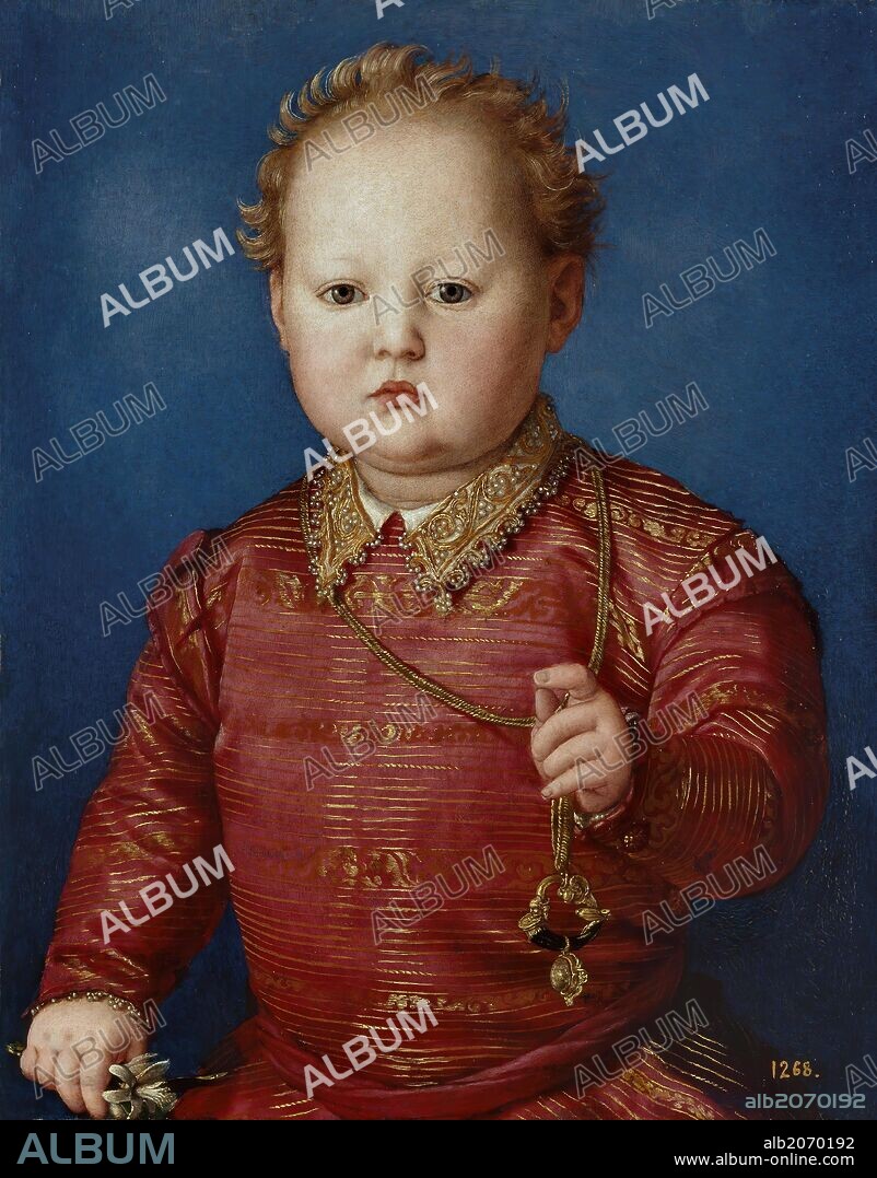 IL BRONZINO. Bronzino / 'García of Medici', ca.  1550, Italian School, Oil on panel, 48 cm x 38 cm, P00005.