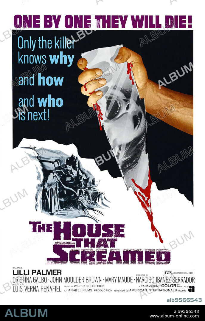Poster de LA RESIDENCIA, 1969, dirigida por NARCISO IBAÑEZ SERRADOR. Copyright ANABEL FILMS/ANABEL FILMS SA.