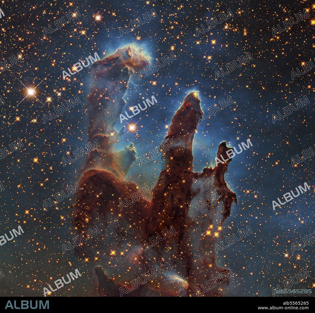 M16, The Eagle Nebula in Serpens.