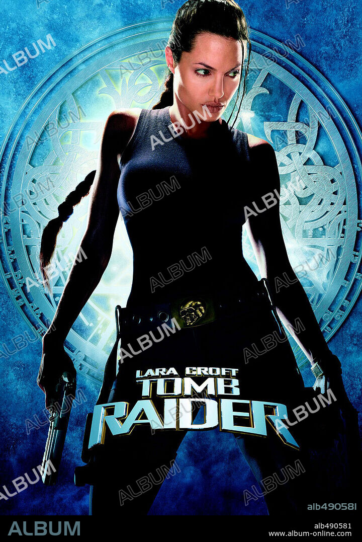 Poster of LARA CROFT: TOMB RAIDER, 2001, directed by SIMON WEST. Copyright PARAMOUNT PICTURES.
