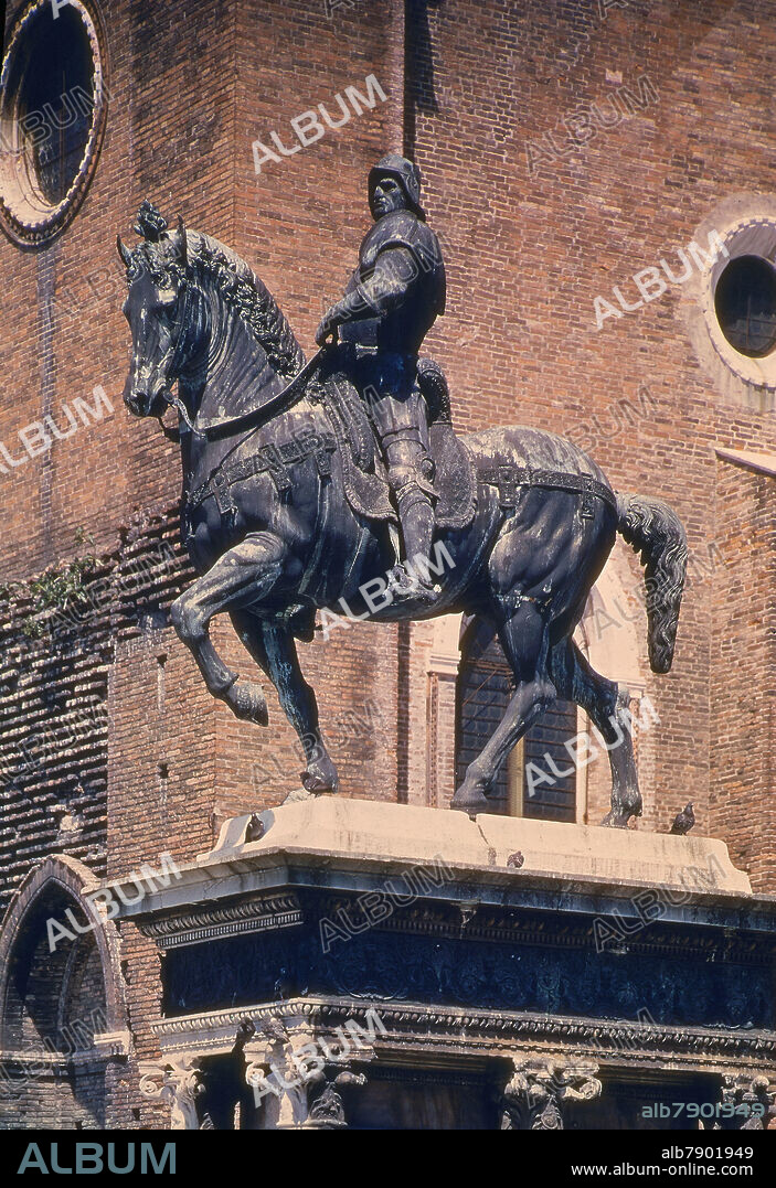 ANDREA VERROCCHIO (1435-1488). ESTATUA DE BARTOLOMEO COLLEONI-LA MISMA QUE 22946.
